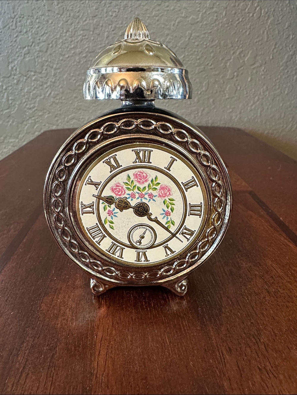 Vintage 1973 Avon “Beautiful Awakening” Alarm Clock Bottle